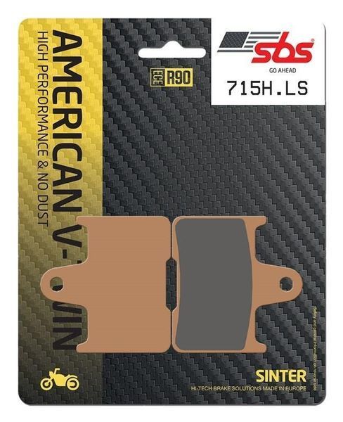 Тормозные колодки SBS High Performance Rear Brake Pads, Sinter 715H.LS фото