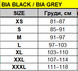 Захист тіла бодік PandoMoto BIA Grey XS 477800590216XS фото 13