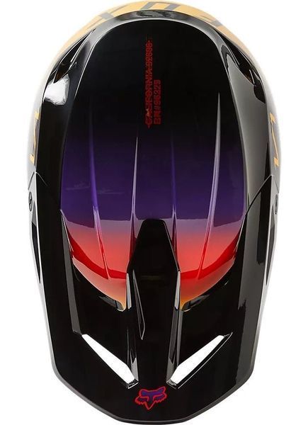 Шлем FOX V1 TOXSYK HELMET [Black], L 29659-001-L фото