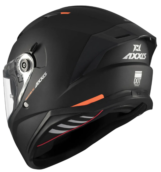 Мотошолом AXXIS PANTHER SV Solid A1 Matt Black XS 43570000133 фото