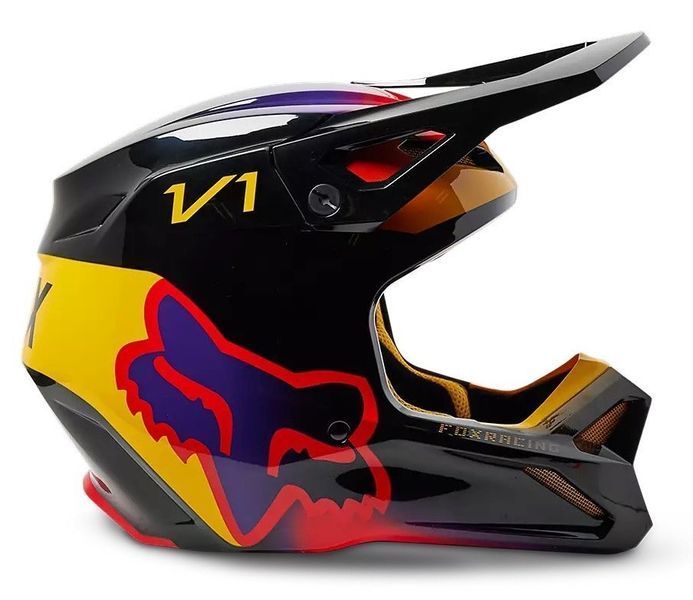 Шлем FOX V1 TOXSYK HELMET [Black], L 29659-001-L фото