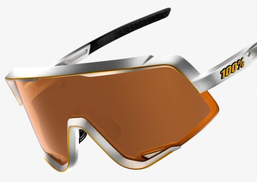 Окуляри 100% Glendale Sunglasses [Soft Tact Off White], Orange Lens 61033-110-78 фото