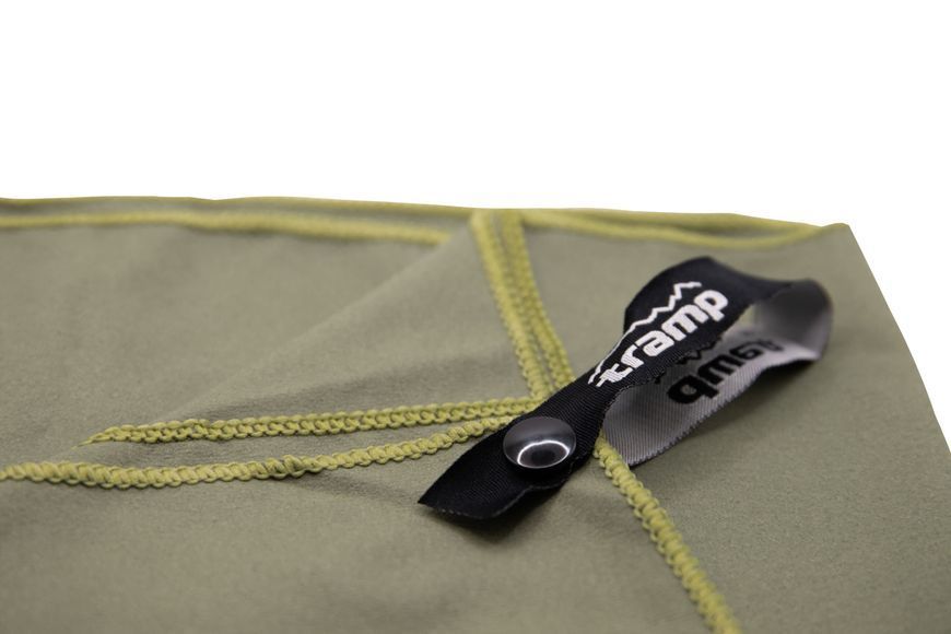Рушник мікрофібри в чохлі TRAMP Pocket Towel 60х120 L army green UTRA-161 UTRA-161-L-army-green фото