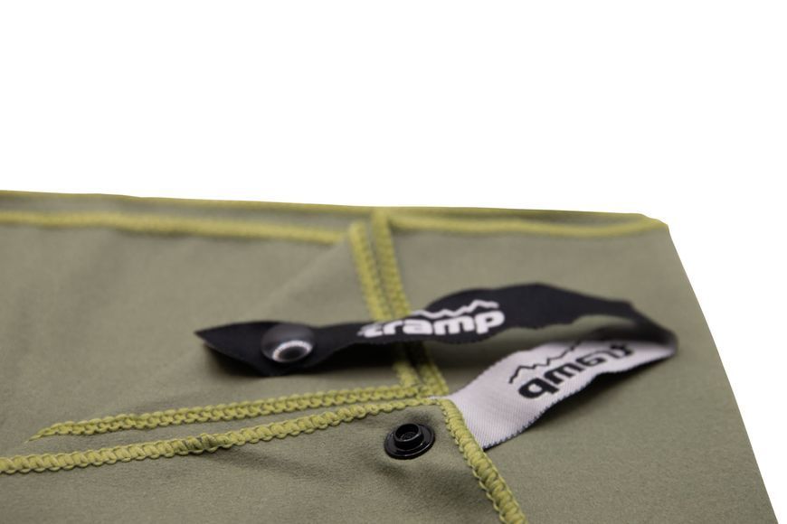 Рушник мікрофібри в чохлі TRAMP Pocket Towel 60х120 L army green UTRA-161 UTRA-161-L-army-green фото