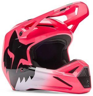 Шолом FOX YTH V1 Helmet - SHIELD [Pink], YM 36387-170-YM фото