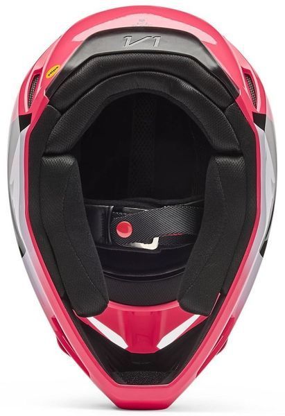Шолом FOX YTH V1 Helmet - SHIELD [Pink], YM 36387-170-YM фото