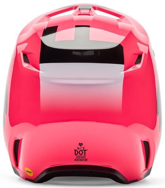 Шолом FOX YTH V1 Helmet - SHIELD [Pink], YM 36387-170-YM фото