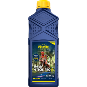 Моторное масло Putoline N-Tech Pro R+ Off Road 15W-50 1л 74364 фото