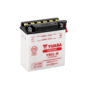 Мото аккумулятор Yuasa 12V 5,3Ah YuMicron Battery YB5L-B(сухозаряжений) YB5L-B фото