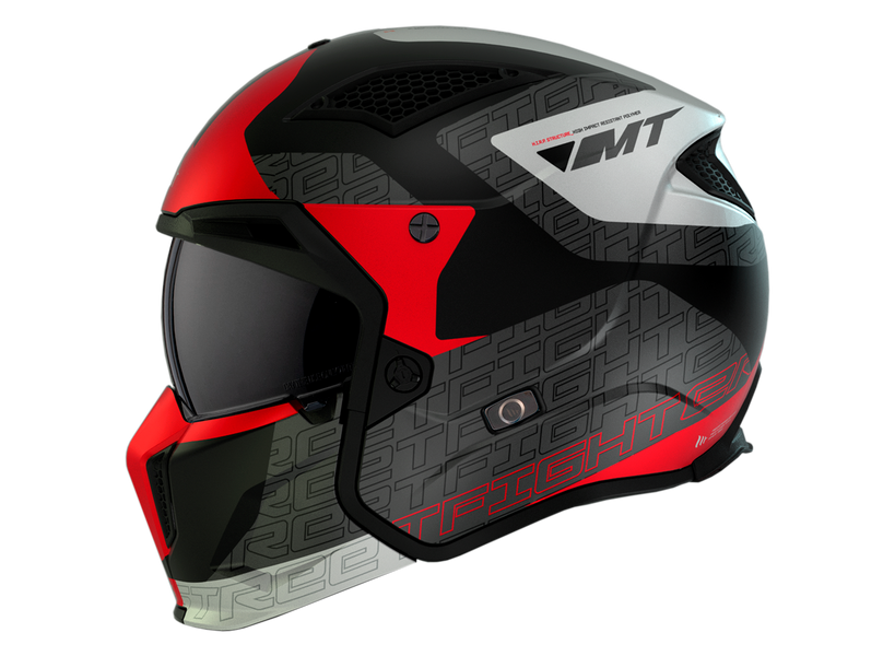 Мотошолом MT STREETFIGHTER SV S Totem B15 Matt Red ECE2206 XL 000002620_4 фото