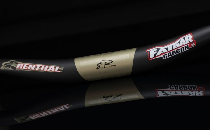 Кермо Renthal Fatbar&reg; 35mm Carbon Handlebar [Black], Rise 20 mm M153-01-BK фото