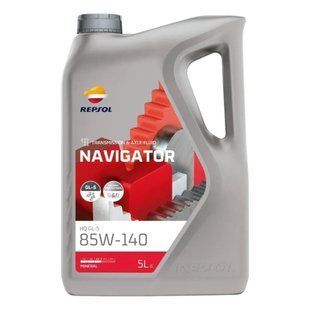 Трансмісійне масло REPSOL 85W-140 RP NAVIGATOR MHQ GL-5, 5л RPP4014MFA фото