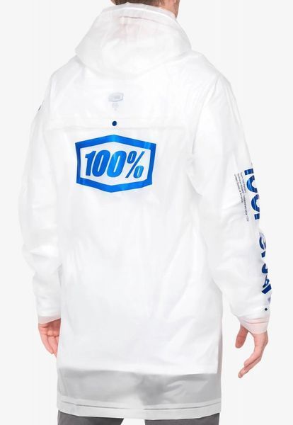 Дождевик Ride 100% TORRENT Raincoat [Clear], S 39013-010-10 фото