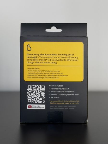 Кріплення з зарядкою BEELINE Moto II Powered Insert MNT3.0_PWR фото
