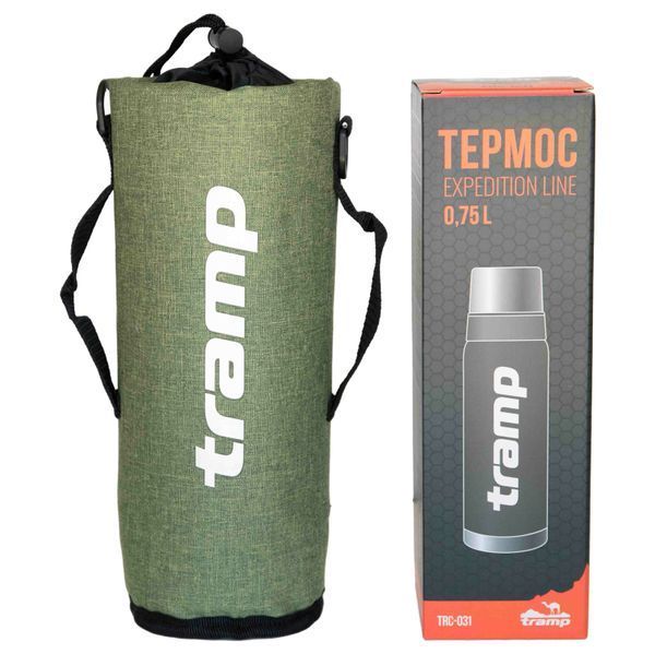 Термочoхол для термоса TRAMP 0,75 л Оливковий TRA-289-olive-melange фото