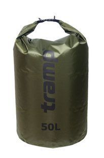 Гермомішок TRAMP PVC Diamond Ripstop 50л UTRA-208, Оливковий UTRA-208-olive фото