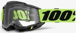 Окуляри 100% ACCURI 2 Goggle [Neon Yellow], Clear Lens 50013-00040 фото