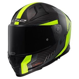Мотошлем LS2 FF811 Vector 2 C Grid Matt Hi-Vis Yellow (XS) 168115354XS фото