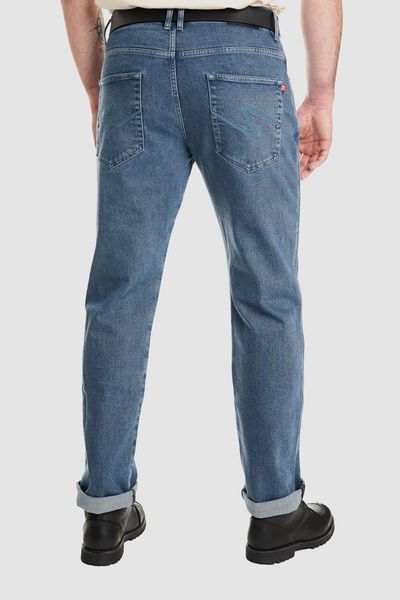 Мотоджинси одношарові PandoMoto JAMES Regular Blue AA W32-L32 4778005900866-32 фото