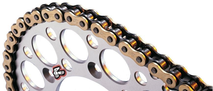 Цепь Renthal R1 Chain - 428 [Gold], 428-136L / No Seal C275 фото