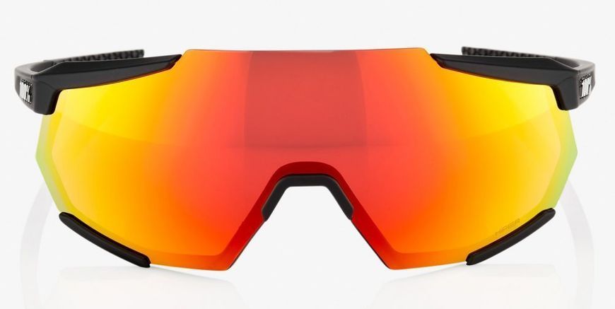 Окуляри 100% RaceTrap HiPER Sunglasses [Soft Tact Black], HiPER Red Lens 61037-100-43 фото