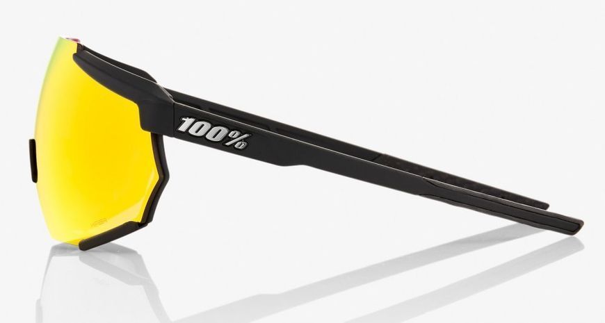 Окуляри 100% RaceTrap HiPER Sunglasses [Soft Tact Black], HiPER Red Lens 61037-100-43 фото