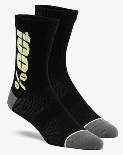 Шкарпетки Ride 100% RYTHYM Merino Wool Performance Socks [Black], S/M 24006-014-17 фото