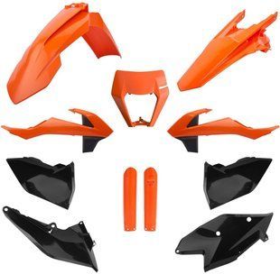 Пластик Polisport ENDURO kit - KTM (17-) [Orange/Black], KTM 91473 фото