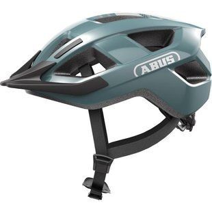 Велошолом ABUS ADURO 3.0 LED glacier blue L 383595 фото