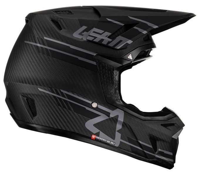 Шлем LEATT Helmet Moto 9.5 + Goggle [Black], M 1023010102 фото