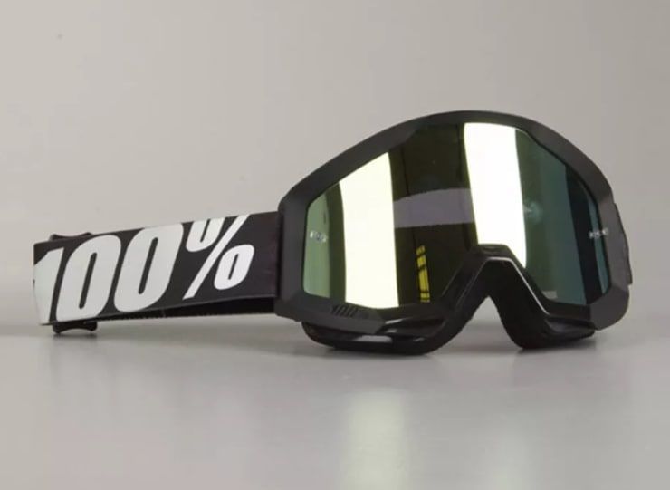 Мото очки 100% STRATA Goggle Outlaw линза mirror gold 50410-233-02 фото
