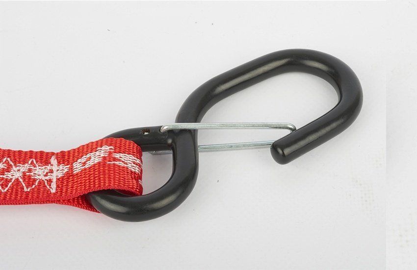 Страпи Polisport Tie Down Carabiner [Red] 8983100001 фото