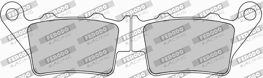 Колодки гальмівні FERODO FDB2005EF eco friction FDB2005EF фото