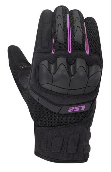 Женские перчатки LS2 Kubra Lady Gloves Black Purple L 70210S0074L фото