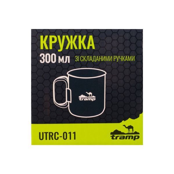 Кружка TRAMP зі складаними ручками 300мл UTRC-011 метал UTRC-011 фото
