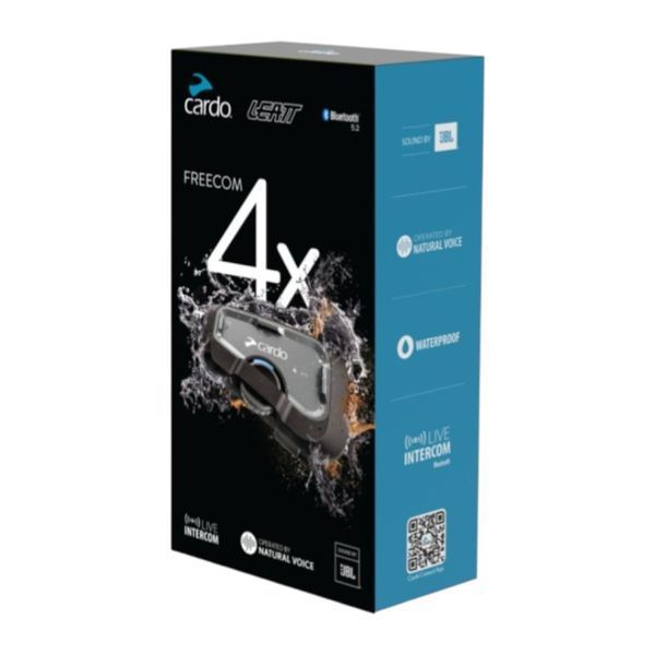 Мотогарнитура LEATT Freecom 4X Kit Duo - Cardo&reg; 1026040020 фото