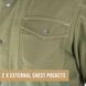 Мото сорочка Oxford Original Approved AA MS Shirt Khaki (XXL) TM2141032XL фото 6