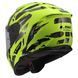Мотошолом LS2 FF818 Storm 3 Kaos Hi-Vis Yellow S 168180754S фото 3