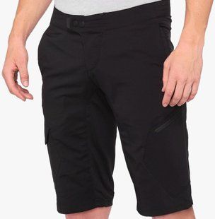 Шорты 100% RIDECAMP Short [Black], 30 40029-00001 фото