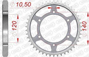 Звезда AFAM 530 Steel Chainwheel - Kawasaki [Silver], 40z 16603-40 фото