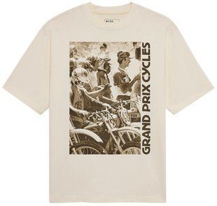 Футболка FOX OVERSIZE Short Sleeve Tee - CIRCA 74 [Off White], L 36448-244-L фото