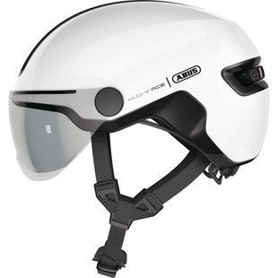 Велошолом ABUS HUD-Y ACE Shiny White S 919954 фото