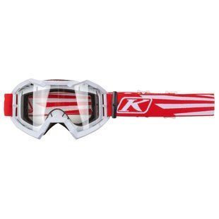 Мотоокуляри Klim Viper Off-Road Illusion Red Clear Lens 3760-000-000-016 фото