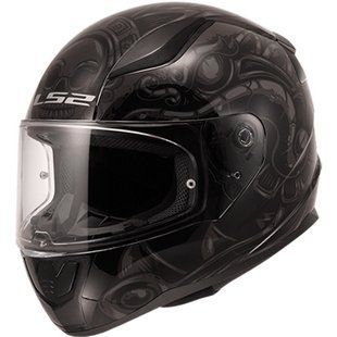 Мотошлем LS2 FF353 Rapid 2 Azteca Matt Black Gray (XL) 163536175XL фото