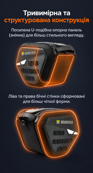 Тунельна сумка для скутера Loboo Scooter Tunnel Bag, 15л 11.4.18001.001.11 фото