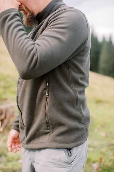 Кофта флісова Tribe Fleece Jacket Full Zip T-KJ-0011-olive, 52 T-KJ-0011-olive-52 фото
