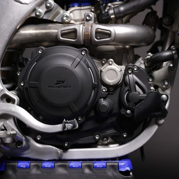 Комплект защиты Polisport Clutch & Ignition Cover - Yamaha [Black] 91347 фото
