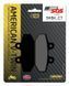 Гальмівні колодки SBS High Power Brake Pads, Carbon 949H.CT фото 2