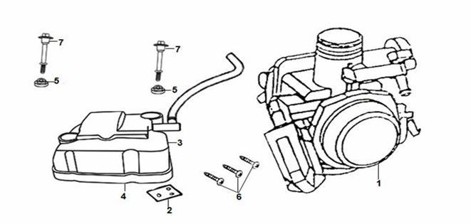 Прокладка кришки головки циліндра SYM Orbit 150, fiddle 150 12391-GYB2-A000 фото